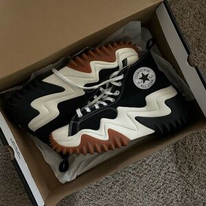 converse high top run star motion platforms